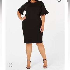 calvin klein black dress plus size Plus Size Sadie Tank Dress main image 0